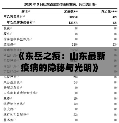 《东岳之疫：山东最新疫病的隐秘与光明》