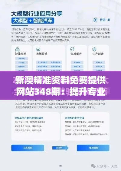 新澳精准资料免费提供网站348期：提升专业技能的新选择