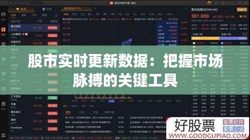 股市实时更新数据:把握市场脉搏的关键工具