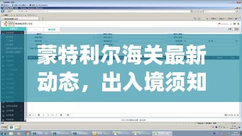 蒙特利尔海关最新动态,出入境须知与最新消息速递