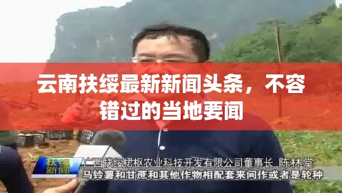 云南扶绥最新新闻头条，不容错过的当地要闻