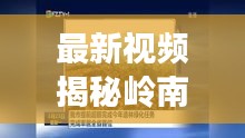 最新视频揭秘岭南新面貌，今日印象更新资讯